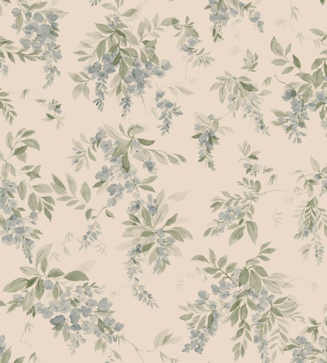 Lovisa Wallpaper by Sandberg Blue