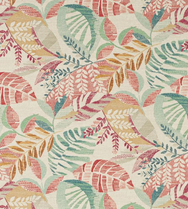 Luca Fabric by Jane Churchill Red