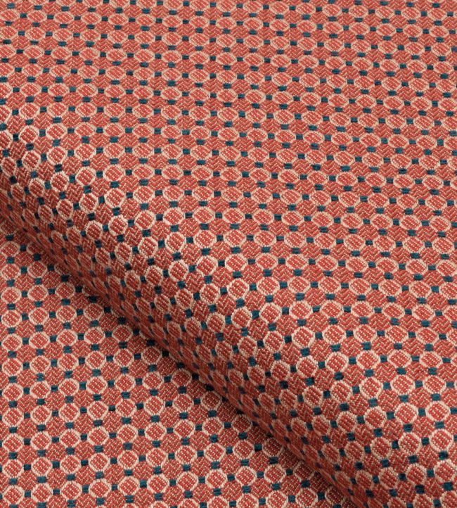 Lucca Fabric by Nobilis Red