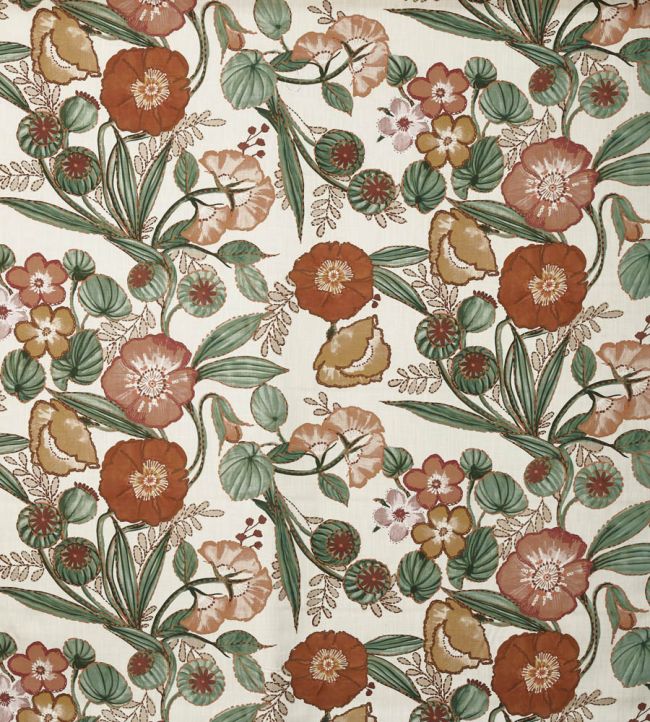 Lucienne Fabric by Prestigious Textiles Papaya