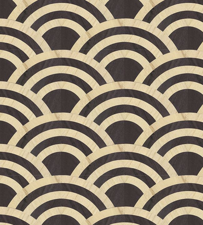 Lucky O's Wallpaper by Moooi Birch & Black