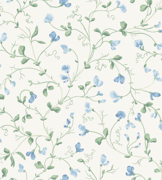 Lucy Wallpaper by Sandberg Sky Blue