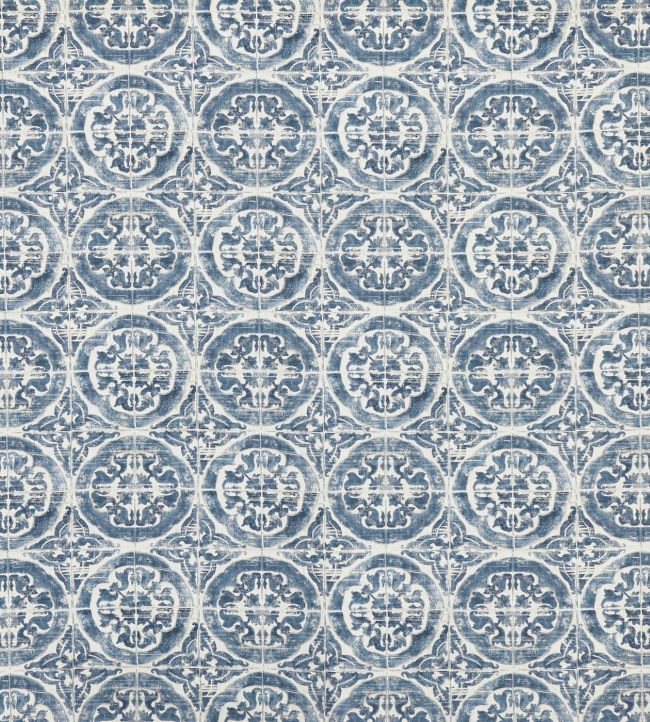 Luela Fabric by Prestigious Textiles Azure