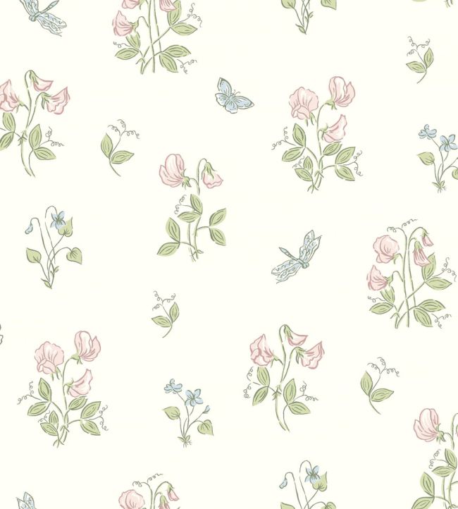 Luktart Wallpaper by Borastapeter Blush