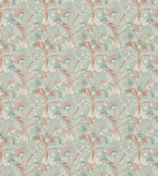Lulworth Fabric by Baker Lifestyle Aqua