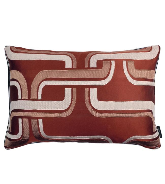 Luminescence Cushion 40 x 60cm by Maison Casamance Acajou