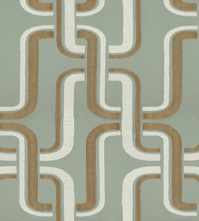 Luminescence Fabric by Casamance Celadon