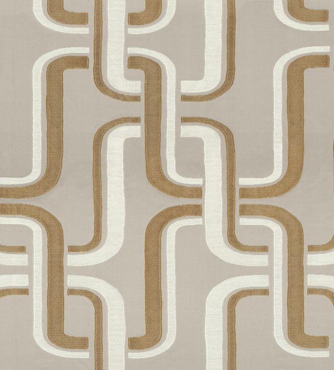 Luminescence Fabric by Casamance Grege