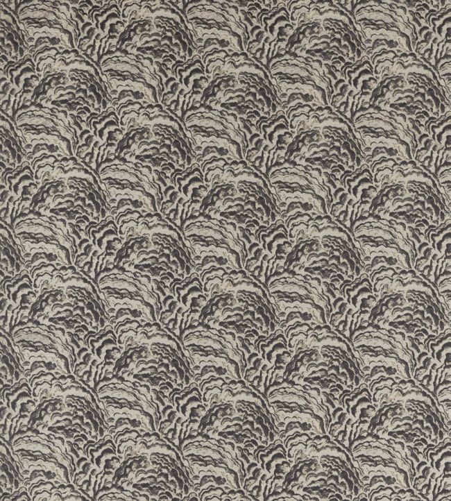 Lumino Fabric by Clarke & Clarke Noir