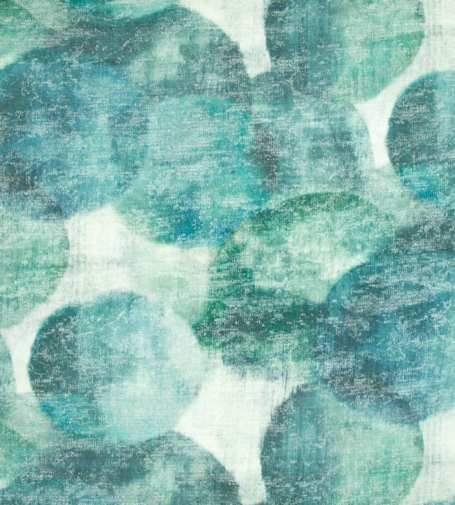 Lune Fabric by Black Edition Peacock