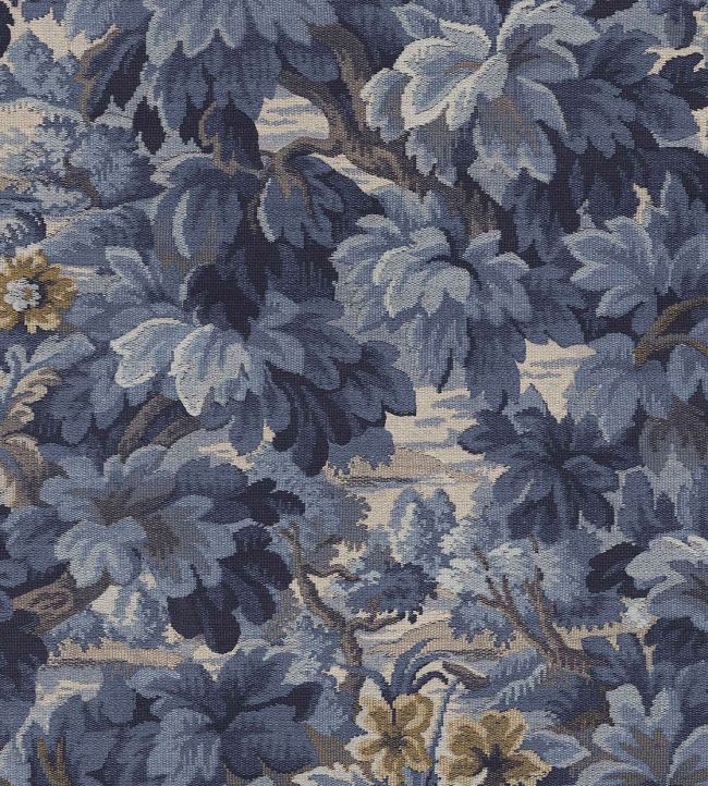 Lush Trees Wallpaper by Eijffinger Blue