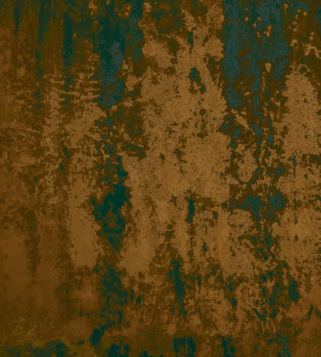 Lustre Fabric by Arley House Golden Teal