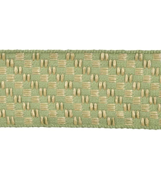 Macao Raphia Braid 60mm Trimming by Houles Jade