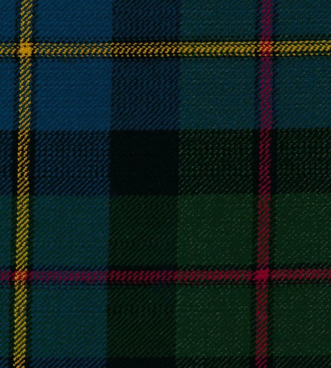 MacLeod Htg Mtd Fabric by The Isle Mill Blue/Green/Red