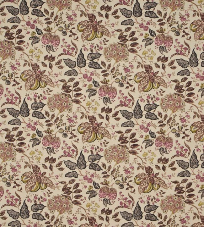 Madagascar Fabric by Sanderson Hemp/Black