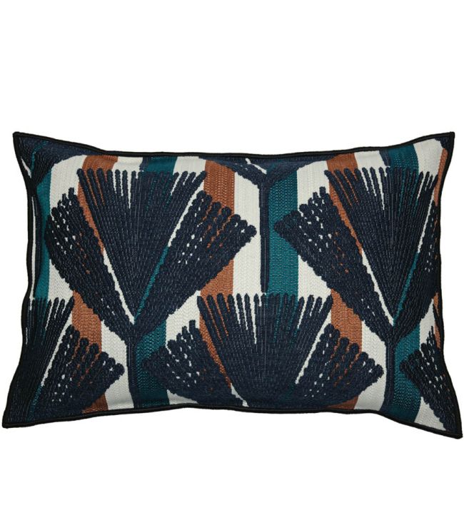Madère Cushion 40 x 60cm by Maison Casamance Multico Bleu