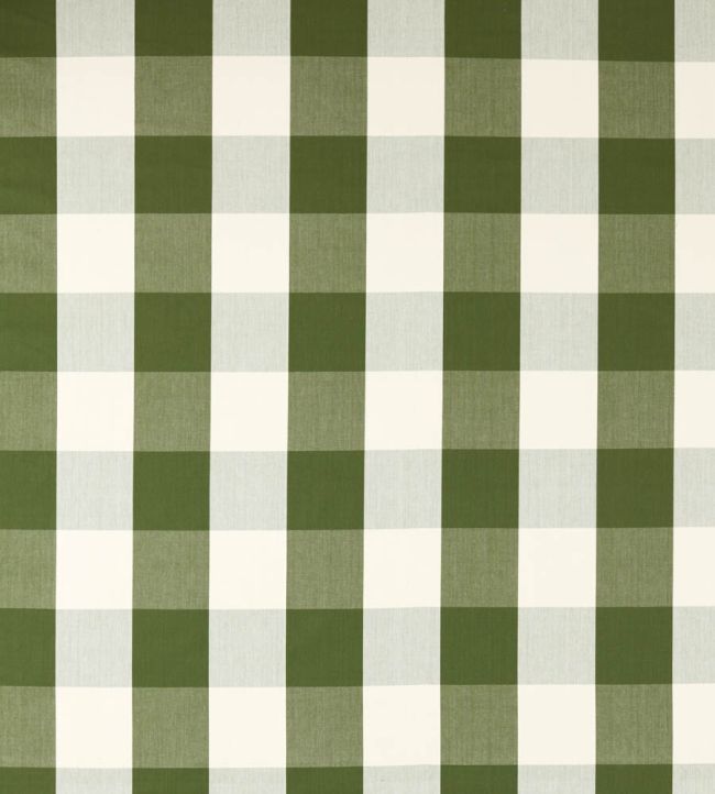 Madras Check Fabric by Sanderson Avocado