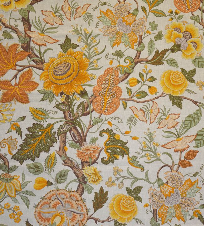 Madurai Lin Fabric by Casal Or-Vert