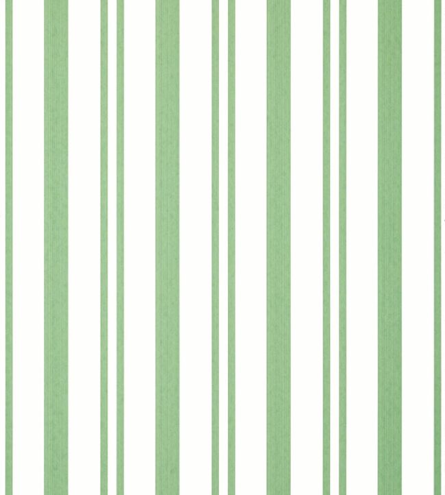Maggie Stripe Wallpaper by Thibaut Green