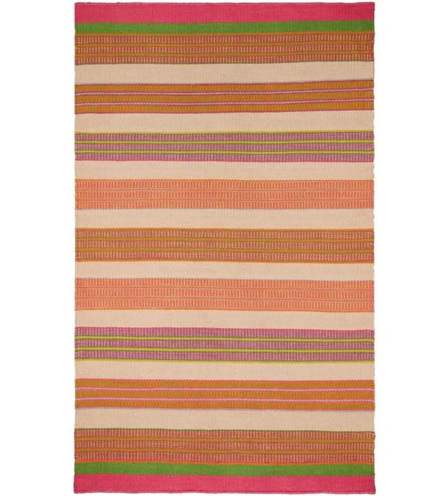 Designers Guild Mahakam rug Coral RUGDG0854 Coral