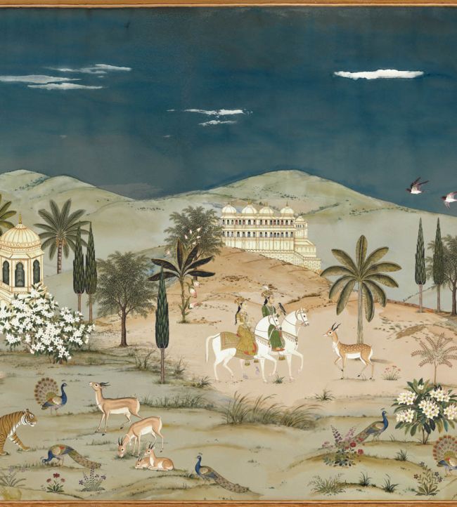 Maharaja Mural by Coordonne Indigo