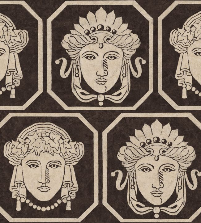 Maiorum Wallpaper by Coordonne Coal