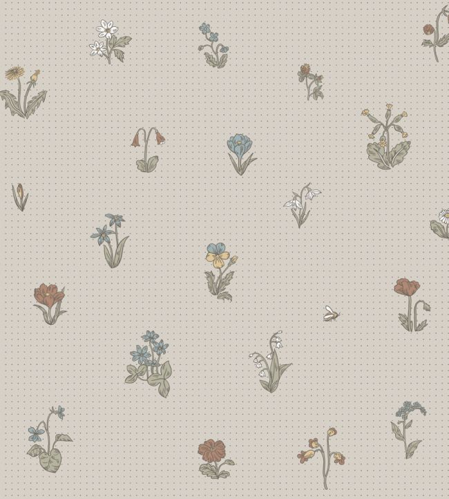 Maja Wallpaper by Sandberg Clay