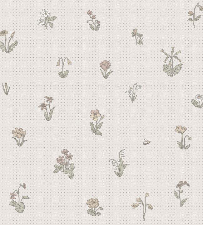 Maja Wallpaper by Sandberg Pastel