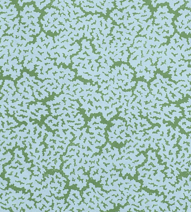 Maldives Fabric by Thibaut Blue and Green