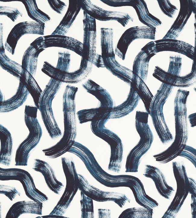 Malevich Fabric by Clarke & Clarke Ink