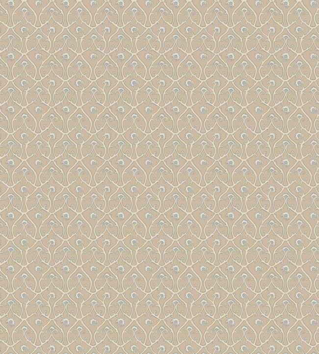 Mallow Trellis Wallpaper by Josephine Munsey Stone