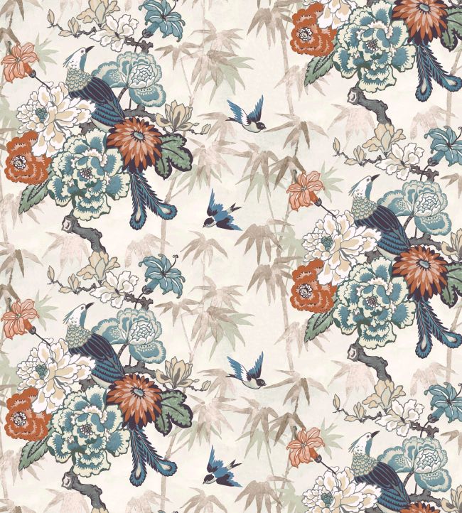 Maluku Fabric by Arley House Mocha