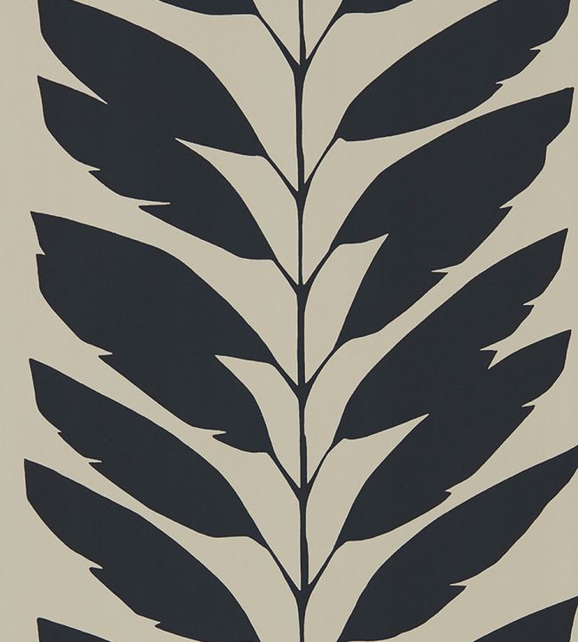Malva Wallpaper by Scion Liquorice