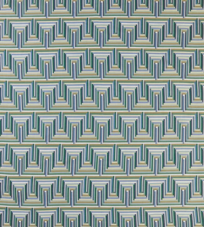 Mambo Fabric by Osborne & Little Blue