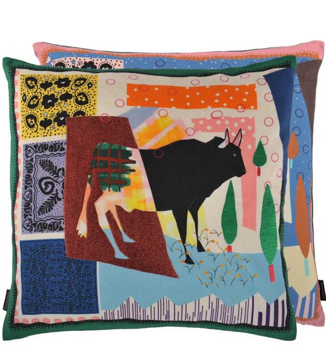 Manade Cushion 50 x 50cm by Christian Lacroix Cyprès