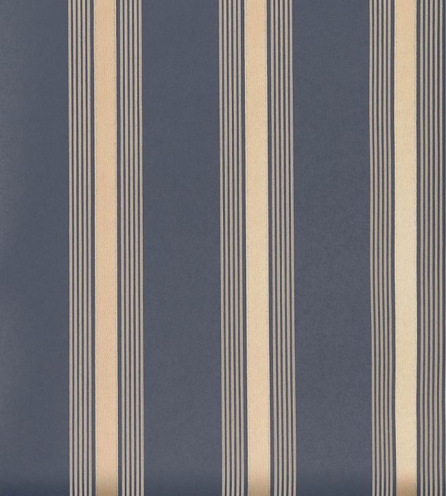 Manetti Stripe Wallpaper by Osborne & Little Midnight