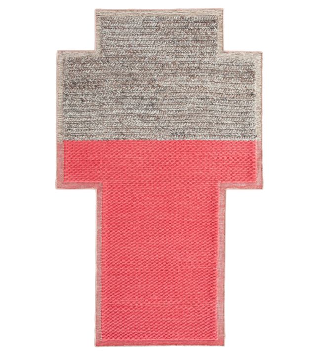 GAN Mangas Space Plait rug Coral 02LN274UR30-160250 Coral