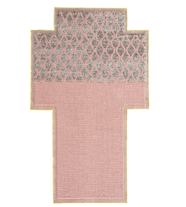 GAN Mangas Space Rhombus rug Pink 02LN275UR84-160250 Pink