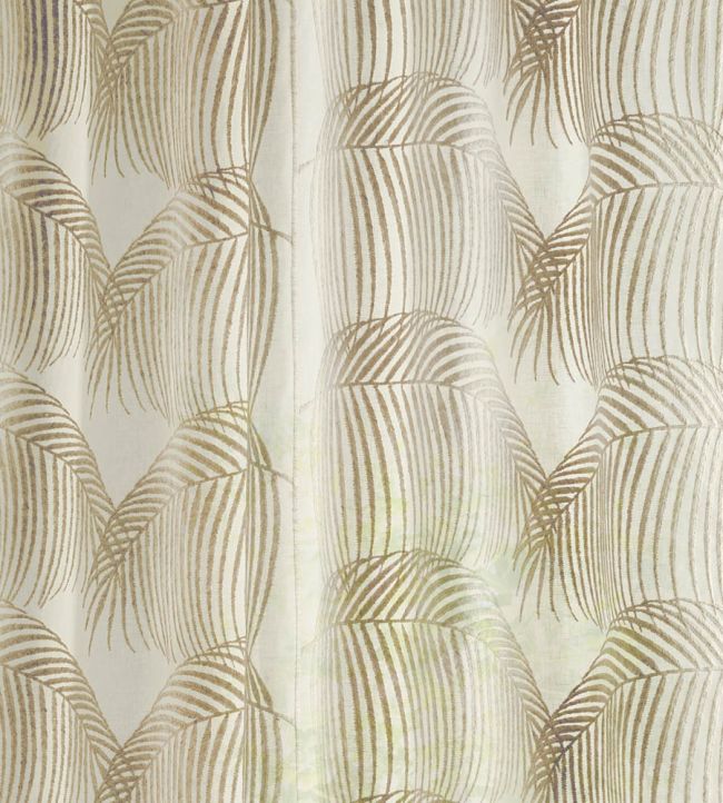 Manila Leaf Fabric by Sanderson Sunsoaked