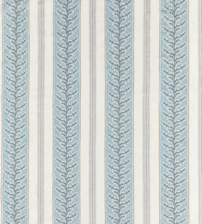 Manningtree Fabric by Nina Campbell China Blue