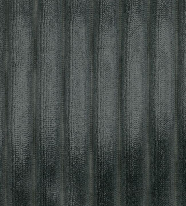 Mantua Cord Fabric by Osborne & Little Charcoal