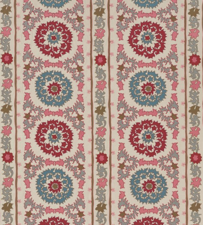 Maracanda Fabric by Nina Campbell Pink