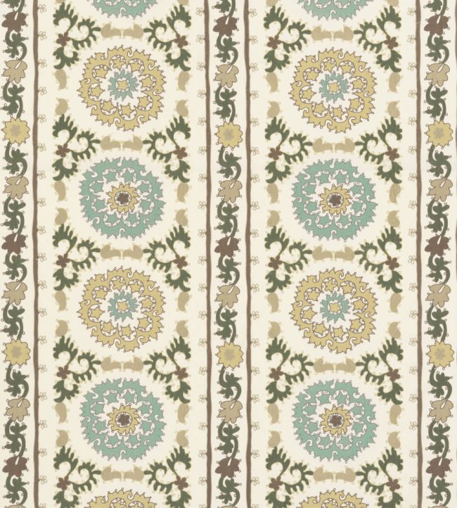 Maracanda Fabric by Nina Campbell Neutral
