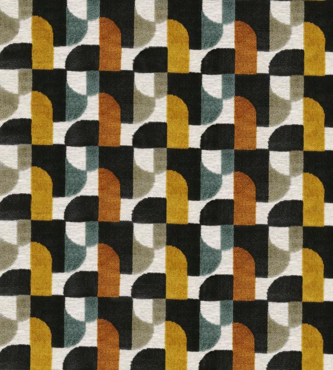 Marcel Fabric by Casamance Kaki Celadon