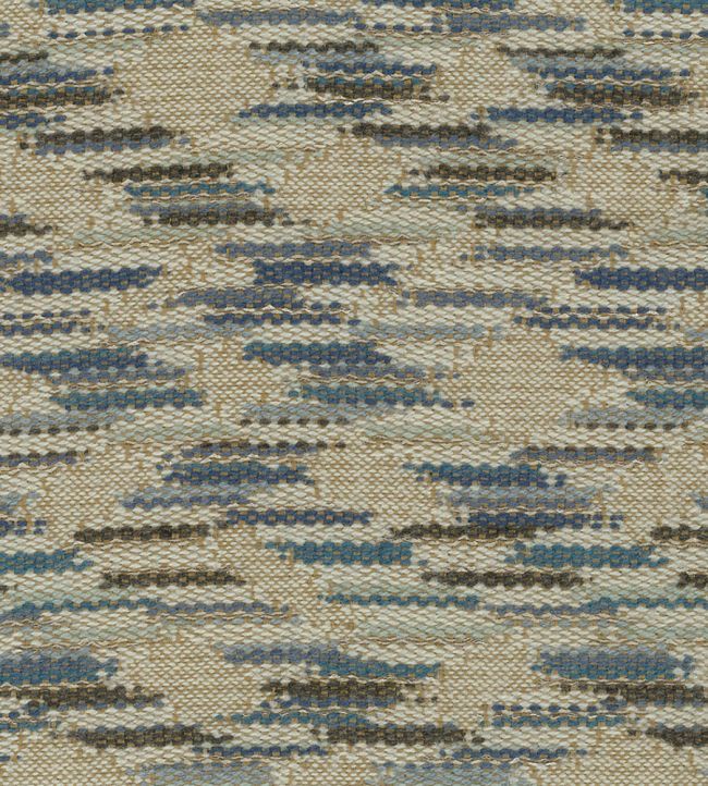 Marden Fabric by Nina Campbell Indigo/Blue/Beige