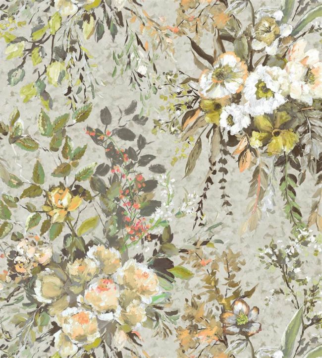Margaretta Fabric by Designers Guild Sepia