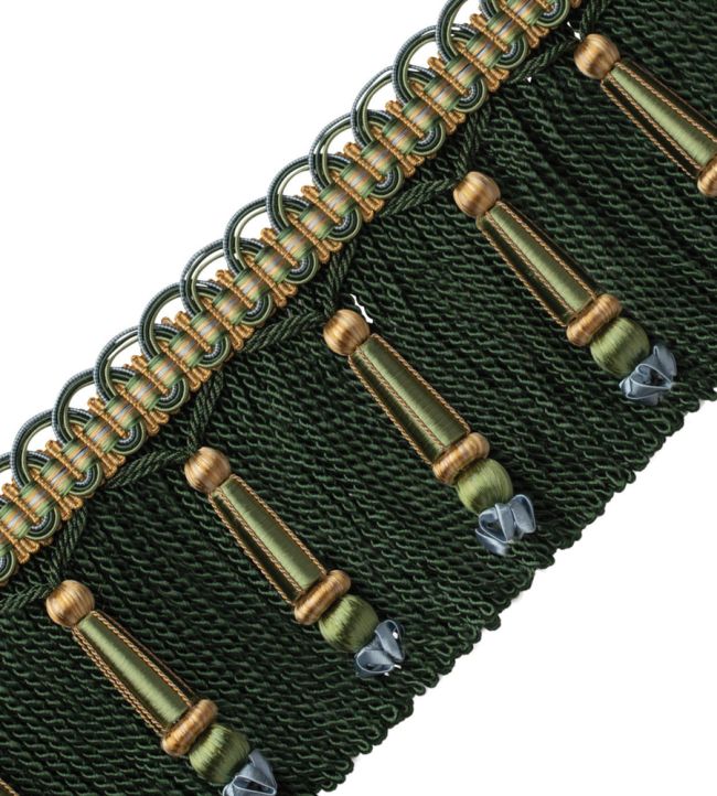 Margaux Beaded Bullion Fringe Trimming by Samuel & Sons Foret