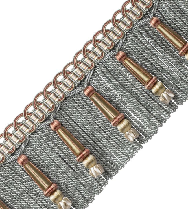 Margaux Beaded Bullion Fringe Trimming by Samuel & Sons Hydrengia Antique
