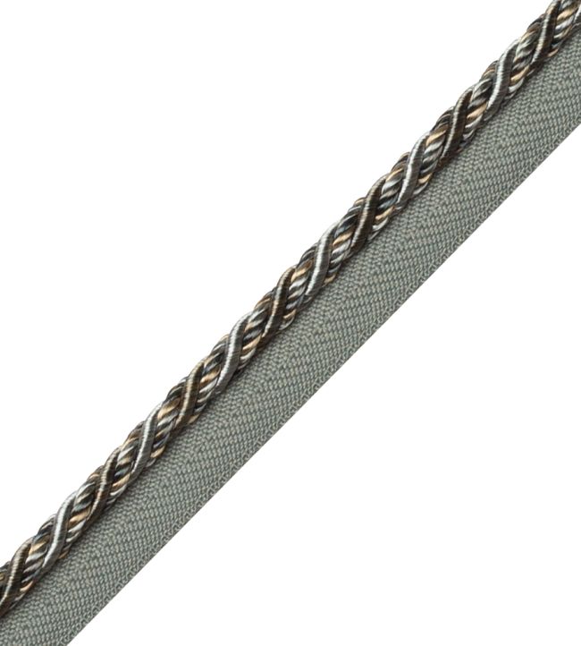 Margaux Cord With Tape Trimming by Samuel & Sons Verdigris