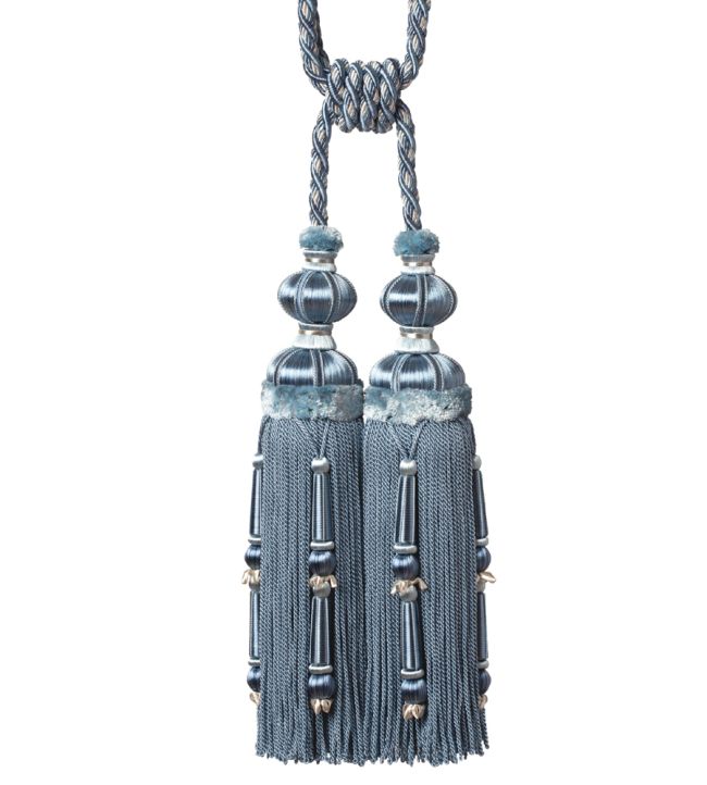 Margaux Double Tassel Tieback Trimming by Samuel & Sons Bleuet